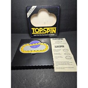 VINTAGE 1989 BINARY ARTS TOP SPIN PUZZLE